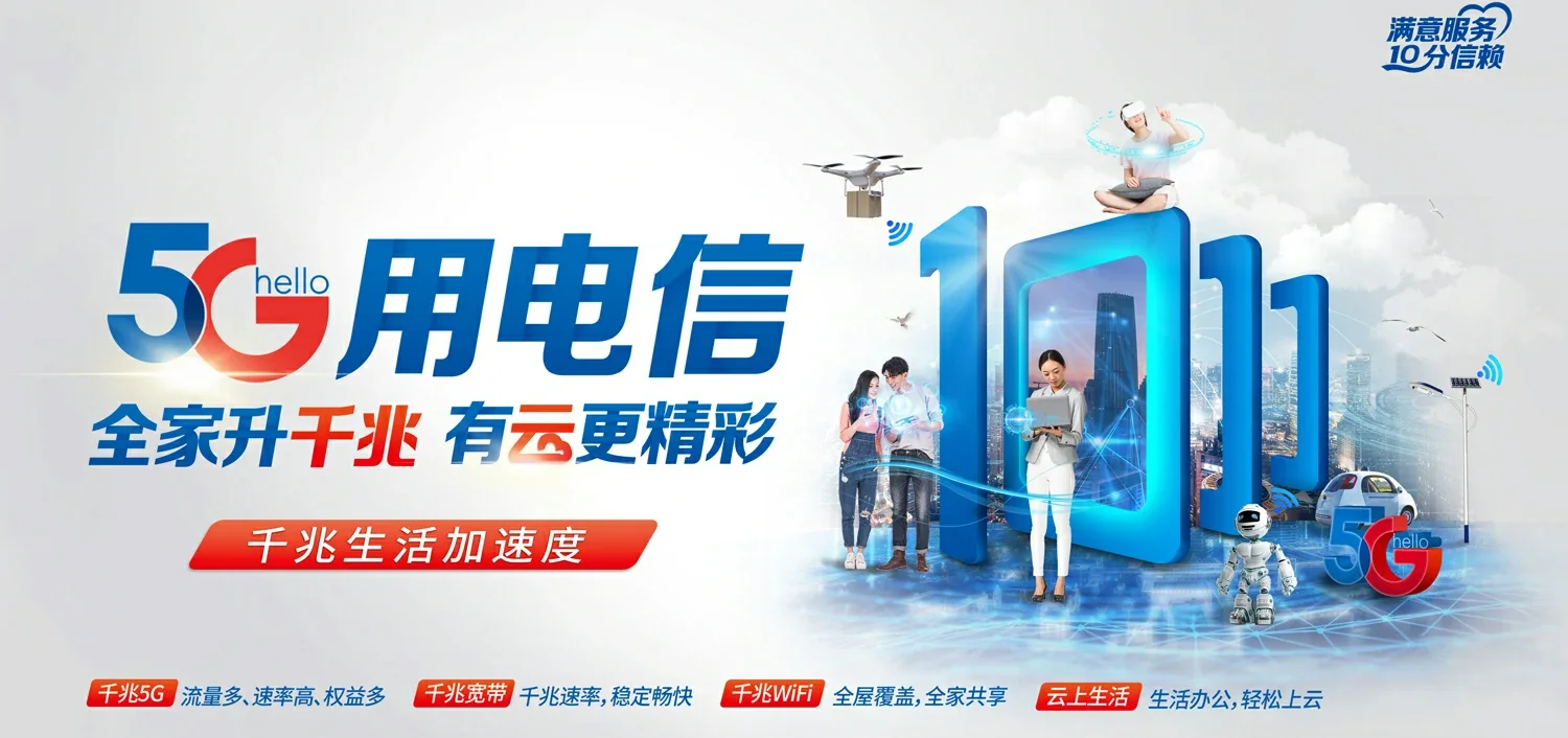 中国电信 潜江市电信宽带 宽带套餐